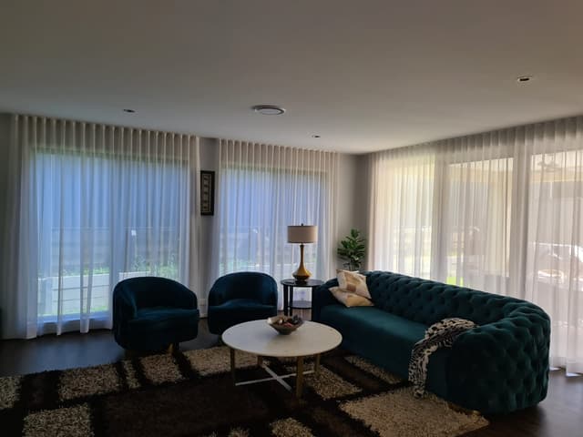 Veri Shades installed in a Varsity Lakes home — Coastline Blinds