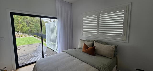 Plantation shutters installed in a Burleigh Heads home — Coastline Blinds
